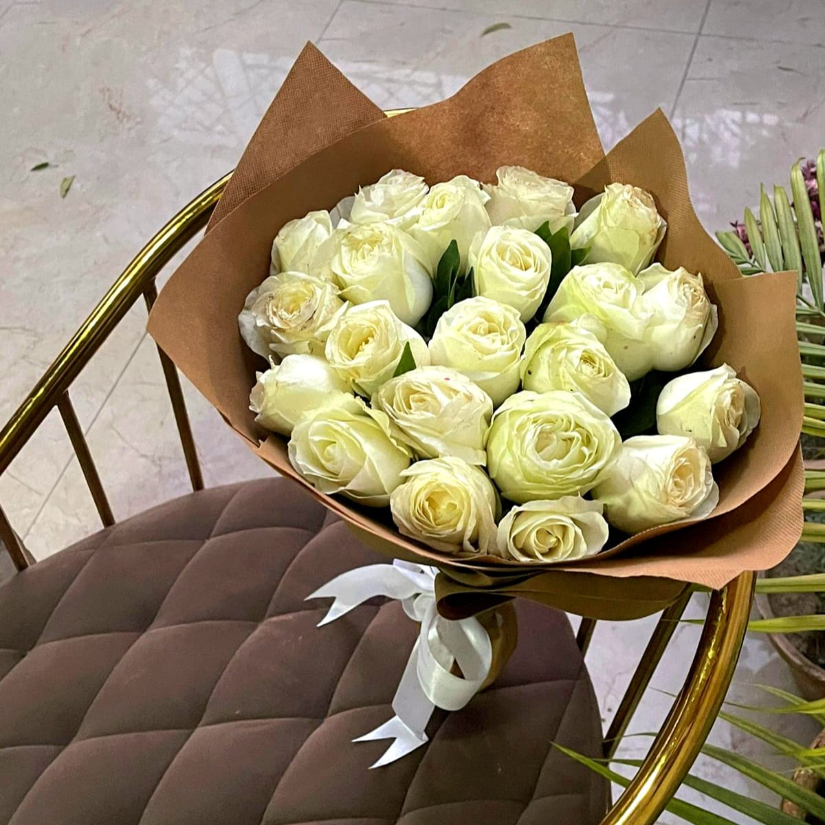 The Eternal White Bouquet