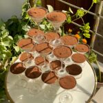 Tiramisu Champagne Cascade