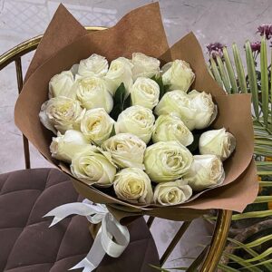 The Eternal White Bouquet